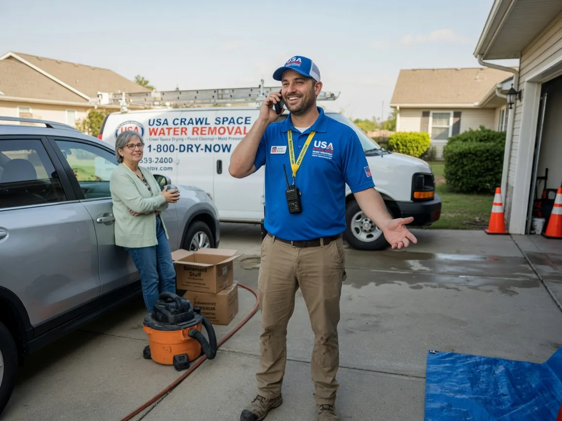 Crawl Space Water Removal Ferris, TX FAQs
